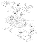 Page I Diagram and Parts List for W14538  Weed Eater Lawn Tractor